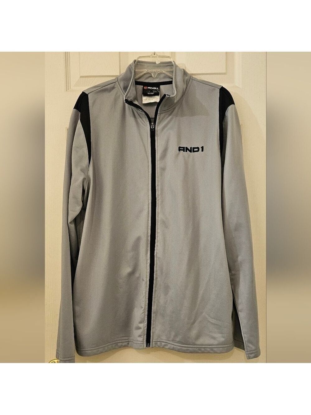 AND1 Mens Performance Track Jacket Large